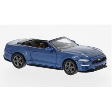 PCX870564 HO Scale Minichamps 2020 Ford Mustang 5.0 Convertible - Metallic Blue PCX870564 HO Scale Minichamps 2020 Ford Mustang 5.0 Convertible - Metallic Blue
