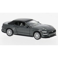 PCX870567 HO Scale Minichamps 2020 Ford Mustang 5.0 Convertible - Metallic Dark Gray PCX870567 HO Scale Minichamps 2020 Ford Mustang 5.0 Convertible - Metallic Dark Gray