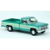 BR19650 - Brekina HO 1981 GMC Sierra Grande Pickup - Green Two Tone