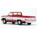 BR19651 - Brekina HO 1981 GMC Sierra Grande Pickup - Red/White