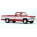 BR19651 - Brekina HO 1981 GMC Sierra Grande Pickup - Red/White