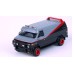 BR18250 - Brekina HO 1983 GMC Vandura Custom Van - A-Team Black & Gray