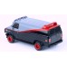BR18250 - Brekina HO 1983 GMC Vandura Custom Van - A-Team Black & Gray