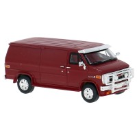 BR18259 - Brekina HO 1983 GMC Vandura Custom Van - Metallic Red BR18259 - Brekina HO 1983 GMC Vandura Custom Van - Metallic Red