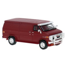 BR18259 - Brekina HO 1983 GMC Vandura Custom Van - Metallic Red BR18259 - Brekina HO 1983 GMC Vandura Custom Van - Metallic Red