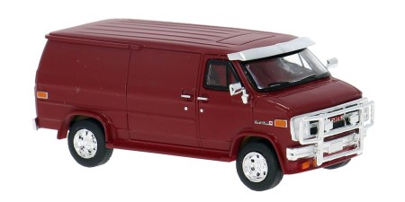 BR18259 - Brekina HO 1983 GMC Vandura Custom Van - Metallic Red BR18259 - Brekina HO 1983 GMC Vandura Custom Van - Metallic Red