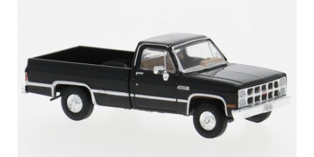 BR19663 - Brekina HO 1981 GMC Sierra Grande Pickup - Black
