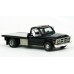 BR19669 - Brekina HO 1968 GMC Sierra Grande Flatbed Truck - Black