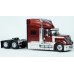 BR85826 HO Scale Brekina International LoneStar Sleeper Truck Tractor - Red