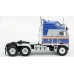 BR85741 HO Scale Brekina Kenworth K100 108"BBC Aerodyne COE Truck Tractor Metallic Blue-Silver