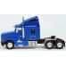 BR85925 HO Scale Brekina Kenworth T600 Sleeper Truck Tractor Metallic Blue