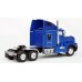 BR85925 HO Scale Brekina Kenworth T600 Sleeper Truck Tractor Metallic Blue