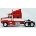 BR85926 HO Scale Brekina Kenworth T600 Sleeper Truck Tractor Red-White