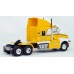 BR85927 HO Scale Brekina Kenworth T600 Sleeper Truck Tractor Yellow-White