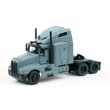 BR85928 HO Scale Brekina Kenworth T600 Sleeper Truck Tractor Matte Gray