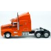 BR85931 HO Scale Brekina Kenworth T600 Sleeper Truck Tractor Orange - Schneider National