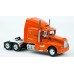 BR85931 HO Scale Brekina Kenworth T600 Sleeper Truck Tractor Orange - Schneider National