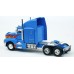 BR85934 HO Scale Brekina Kenworth T600 Sleeper Truck Tractor Blue/Flame Stripe