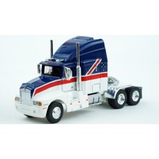 BR85936 HO Scale Brekina Kenworth T600 Sleeper Truck Tractor Australian Red-White-Blue