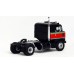 BR85950 HO Scale Brekina Kenworth Bullnose COE Truck Tractor Black/Red
