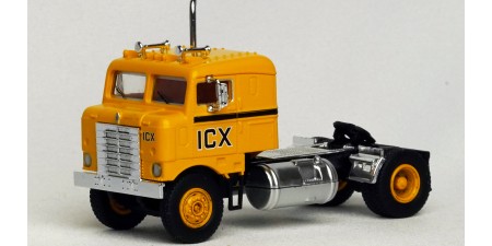 BR85953 HO Scale Brekina Kenworth Bullnose COE Truck Tractor - Yellow ICX