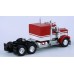 BRE86251 - HO Scale Brekina Kenworth W900 Tandem Axle Truck Tractor - Red/White
