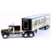 BRE86255 - HO Scale Brekina Kenworth W900 Tandem Axle Truck Tractor & 45' Trailer - "Snowman" BRE86255 - HO Scale Brekina Kenworth W900 Tandem Axle Truck Tractor & 45' Trailer - "Snowman"