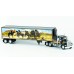 BRE86255 - HO Scale Brekina Kenworth W900 Tandem Axle Truck Tractor & 45' Trailer - "Snowman" BRE86255 - HO Scale Brekina Kenworth W900 Tandem Axle Truck Tractor & 45' Trailer - "Snowman"