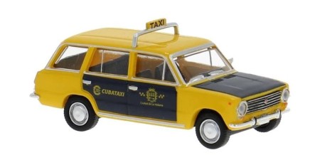 BR27265 - Brekina HO Lada 2102 Combi - Taxi (yellow/blue) Havanna BR27265 - Brekina HO Lada 2102 Combi - Taxi (yellow/blue) Havanna