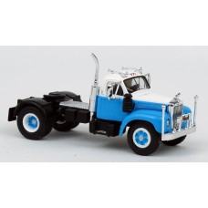 BR85976 HO Scale Brekina Mack B61 Truck Tractor Blue/White
