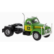 BR85979 HO Scale Brekina Mack B61 Truck Tractor Green/Yellow John Deere