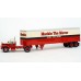 BR85923 HO Scale Brekina Mack B61 Truck Tractor & 45' Van Trailer - Mackie the Mover
