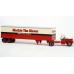 BR85923 HO Scale Brekina Mack B61 Truck Tractor & 45' Van Trailer - Mackie the Mover