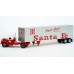 BR85924 HO Scale Brekina Mack B61 Truck Tractor & 45' Van Trailer - Santa Fe