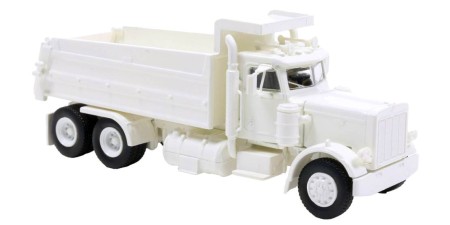 BR10226 HO Scale Brekina Peterbilt 359 Tandem Axle Dump Truck Kit - Undecorated White BR10226 HO Scale Brekina Peterbilt 359 Tandem Axle Dump Truck Kit - Undecorated White