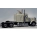 BR85715 HO Scale Brekina Peterbilt 359 63" Sleeper Truck Tractor White