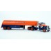 BR85763 HO Scale Brekina Peterbilt 281 Day Cab Truck Tractor & Tank Trailer - Gulf