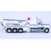 BR86276 HO Scale Brekina Peterbilt 359 Tri-Axle Tow Truck - White "NYPD"