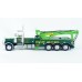 BR86279 HO Scale Brekina Peterbilt 359 Tri-Axle Tow Truck - Green/White "O'Hare Towing"