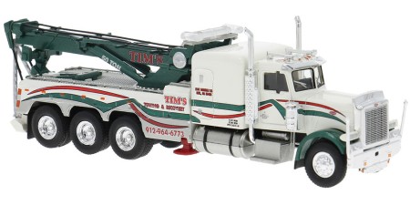 BR86281 HO Scale Brekina Peterbilt 359 Tri-Axle Tow Truck - White "Tim's Towing & Recovery" BR86281 HO Scale Brekina Peterbilt 359 Tri-Axle Tow Truck - White "Tim's Towing & Recovery"