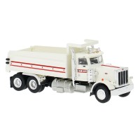 BR86293 HO Scale Brekina Peterbilt 359 Day Cab Dump Truck - White "WT Byle"