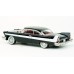 BR19680 HO Scale Brekina 1958 Plymouth Fury - Black/White