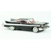 BR19680 HO Scale Brekina 1958 Plymouth Fury - Black/White