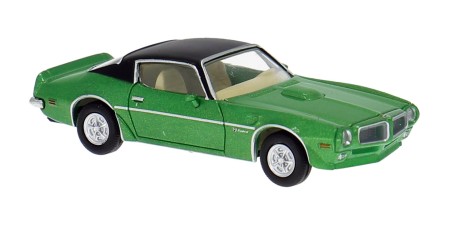 BR18078 - Brekina HO 1971 Pontiac Firebird - Metallic Green/Black Roof BR18078 - Brekina HO 1971 Pontiac Firebird - Metallic Green/Black Roof