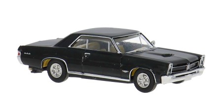 BR18100 - Brekina HO 1965 Pontiac GTO - Black BR18100 - Brekina HO 1965 Pontiac GTO - Black