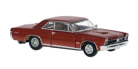 BR18101 - Brekina HO 1965 Pontiac GTO - Metallic Red BR18101 - Brekina HO 1965 Pontiac GTO - Metallic Red