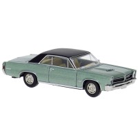 BR18106 - Brekina HO 1965 Pontiac GTO - Metallic Mint Green/Black BR18106 - Brekina HO 1965 Pontiac GTO - Metallic Mint Green/Black