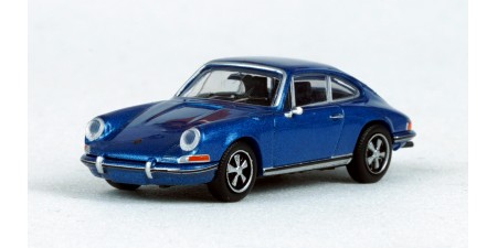 BR16234 HO Scale Brekina 1964 Porsche 911 - Metallic Blue