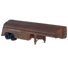 BR55961 HO Scale Brekina Tanker Trailer "Duel" Movie - Rust