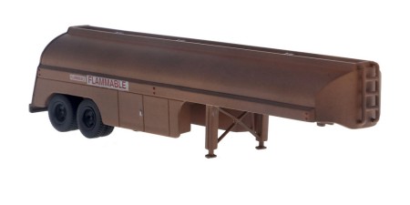 BR55961 HO Scale Brekina Tanker Trailer "Duel" Movie - Rust BR55961 HO Scale Brekina Tanker Trailer "Duel" Movie - Rust